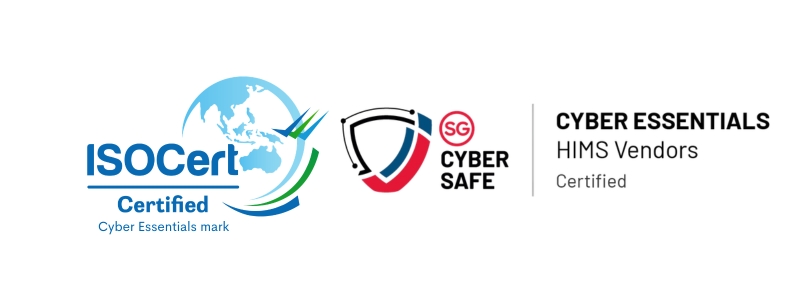 CSA Cyber Essentials Mark — HIMS Vendor Certified